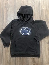 Penn State Nittany Lions Pullover Hoodie Black Youth Small 8 NCAA