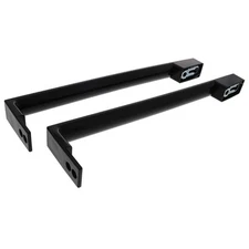 Exact Replacement WR12X32350 Refrigerator Black Door Handle Set for GE