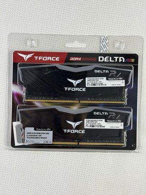 Team T-Force Delta RGB 32GB (2 x 16GB) 288-Pin PC RAM DDR4 3200 (PC4 25600)