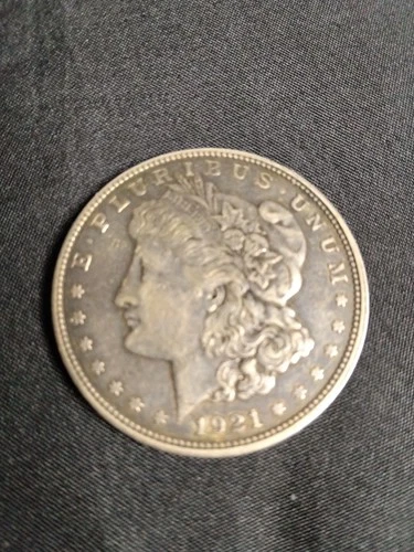 1921 Morgan Silver Dollar Coin Good Condition