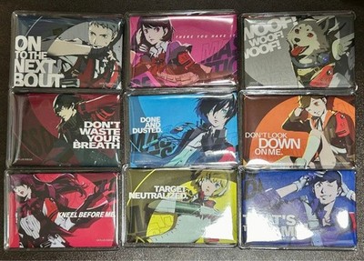 Atlus Persona 3 All Attack Can Abzeichen mit Hülle Gebraucht Top Zustand