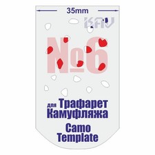 Airbrush Stencil Camouflage Patterns for Scale Models