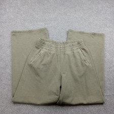 OFFLINE By Aerie Pants Womens Medium Green Wide Leg French Terry Sweatpants