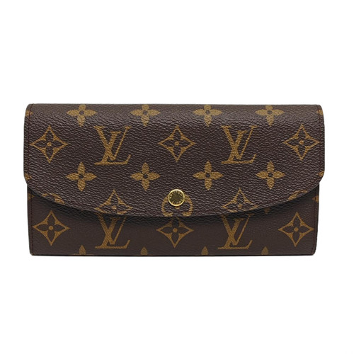 Louis Vuitton Emilie Wallet 'Brown Monogram Canvas' Women#0EU20