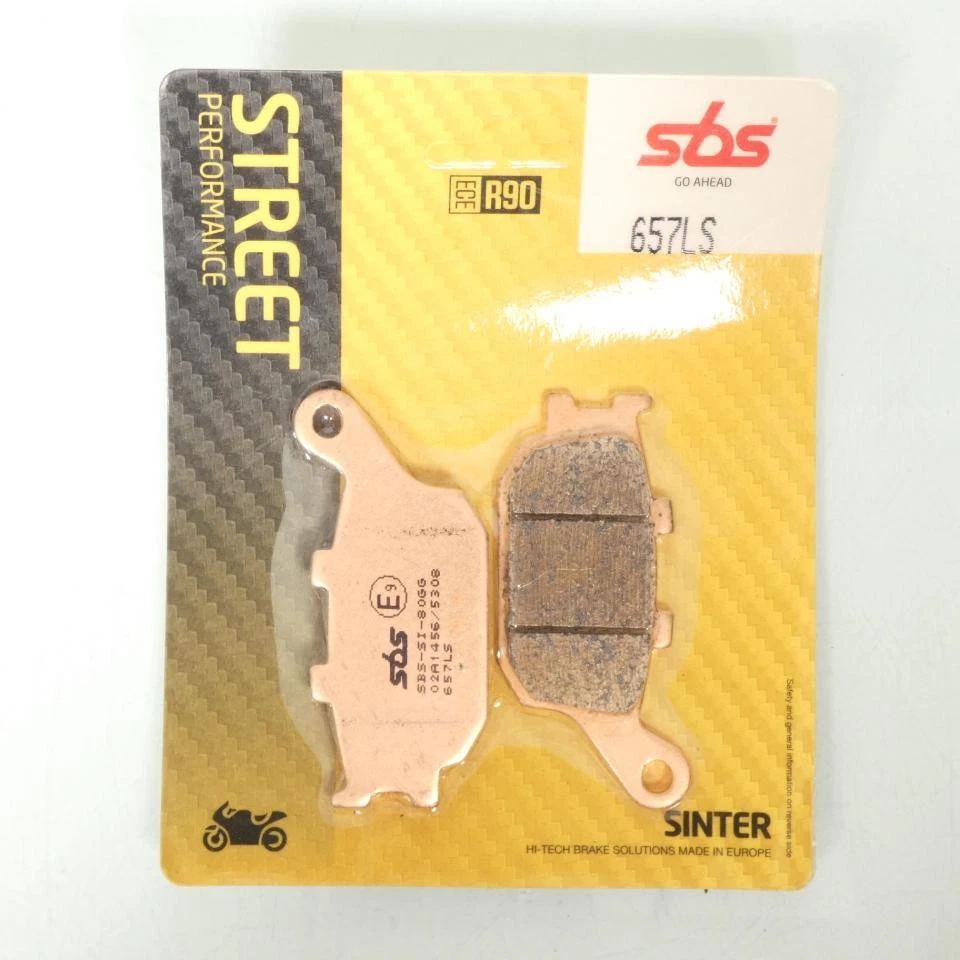 Plaquette de frein SBS pour Moto Honda 500 CBF 2004 à 2006 657LS Neuf - Photo 1/2