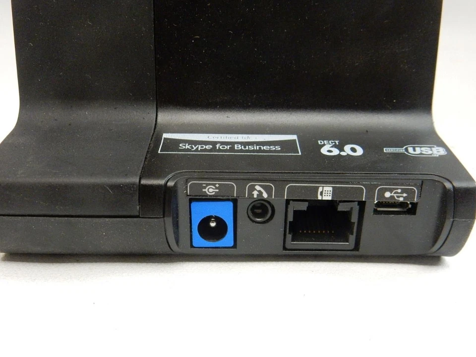 Polycom Poly W8200B Bluetooth Wireless Headset + Base Unit + Charger - Image 3 of 4