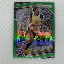 2025 Panini Prizm WNBA | Rickea Jackson Los Angeles Sparks | Green Prizm