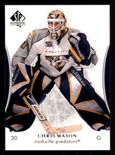 2007-08 SP Authentic #86 Chris Mason Nashville Predators