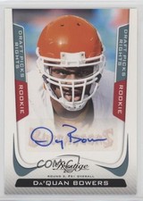 2011 Prestige Rookie Draft Picks Rights Signatures 42/99 Da'Quan Bowers Auto 0f6