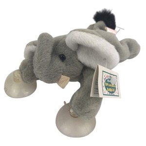 Kellytoy Little Mini Beanpal Babies Nuttah Jr. Elephant Plush Suction Cups 1996