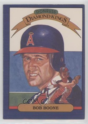 1986 Donruss Diamond Kings Bob Boone #17 | eBay