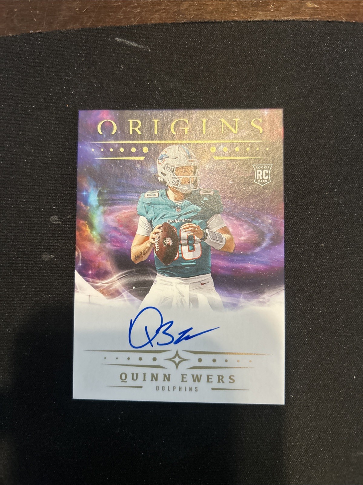 2025 Panini Origins #RA-QEW Quinn Ewers Rookie Autograph Auto
