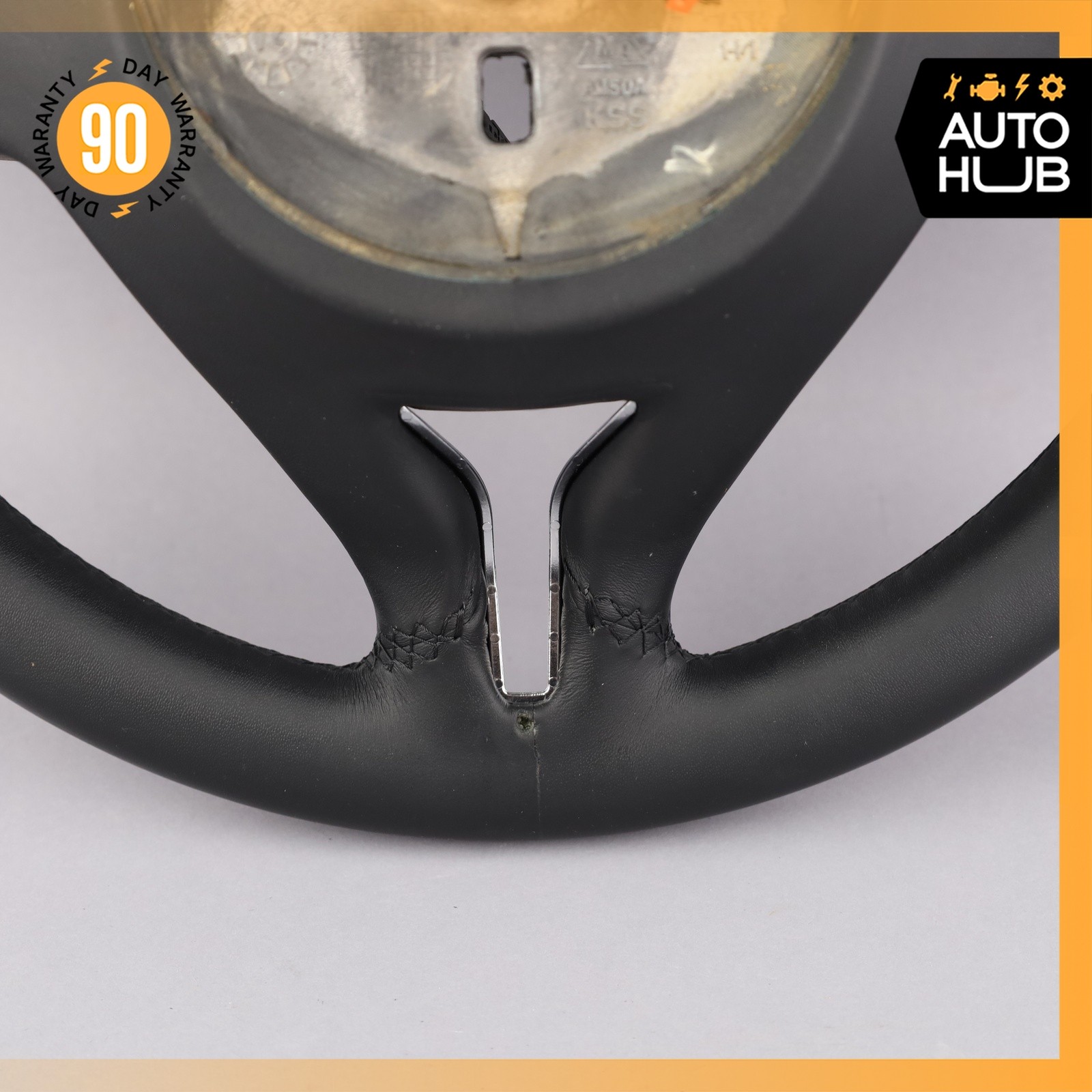 14-20 Maserati Quattroporte SQ4 M156 Ghibli M157 Steering Wheel Black OEM