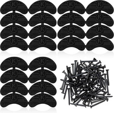 Shoe Heel Protectors Rubber Sole Repair Pads Saver Plates Handy Protection 30 PC