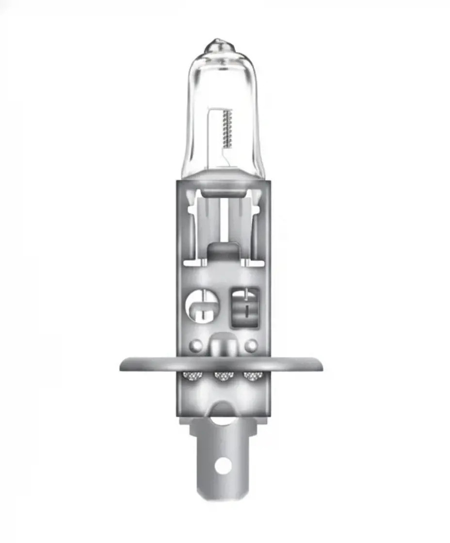 OSRAM NIGHT BREAKER SILVER H1, +100% more brightness, halogen headlamp, 64150NBS, 12V, passenger car, folding box (1 lamp) - Image 4