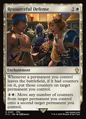 Resourceful Defense 251 R Normal FIC MTG NM