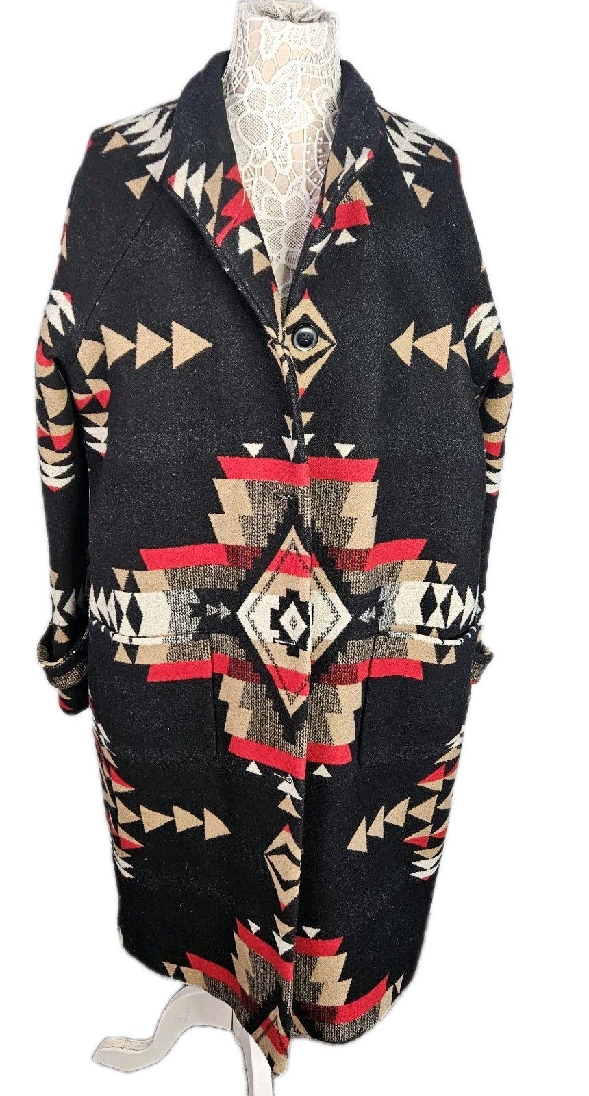 Pendleton Multicolor Rock Point Pattern Wool Arch… - image 4