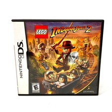 Nintendo DS Indiana Jones 2 Activision Empty Case Manual only