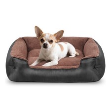 Dog Bed for Small Dogs - Washable, Comfortable, Breathable Pet Couch with Sides