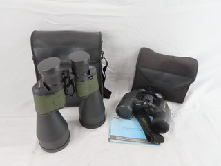 PREOWNED/TESTED Nikon Action JCoptics Long Eye Relief Binoculars w/ Cases