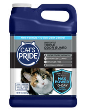 Cats Pride Max Power Triple Odor Guard Unscented Clumping Cat Litter 15 lb     