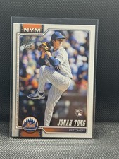 2026 Topps Series 1 Jonah Tong Rookie Card #4 New York Mets RC