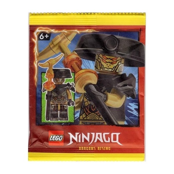 Lego Ninjago Imperium Schutz Commander Minifigur Papier Folie Packung Set 892404-image