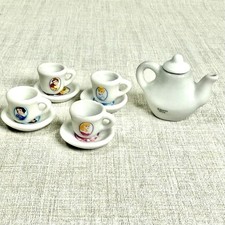 Disney Princess 10 Piece Mini Tea Set Please Note Missing Sticker On Tea Pot