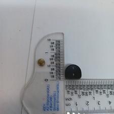 Typewriter Key - Royal Quiet De Luxe - QDL - Comma And Apostrophie Key  1951 thumbnail