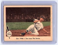 1959 Fleer Ted Williams Baseball Cards 34