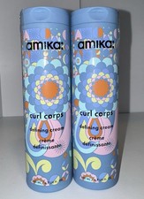    2 PACK NEW AMIKA CURL CORPS DEFINING CREAM 6.7 OZ FOR CURLS / CURLY HAIR LOT