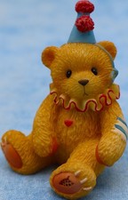 Cherished Teddies Clown / Circus Teddy Figurine 1998 Priscilla Hillman Enesco