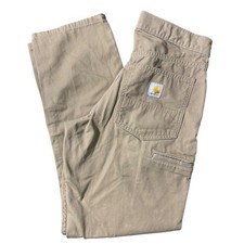 Carhartt Rugged Flex Relaxed Fit Duck Canvas Work Pants Men's Size 31x32