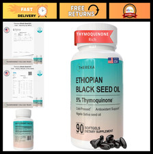 Pure Cold Pressed Black Seed Oil Softgels - 5...