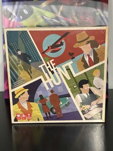 The Hunt Board Game Family Night Don’t Panic Agents Factions Brand New