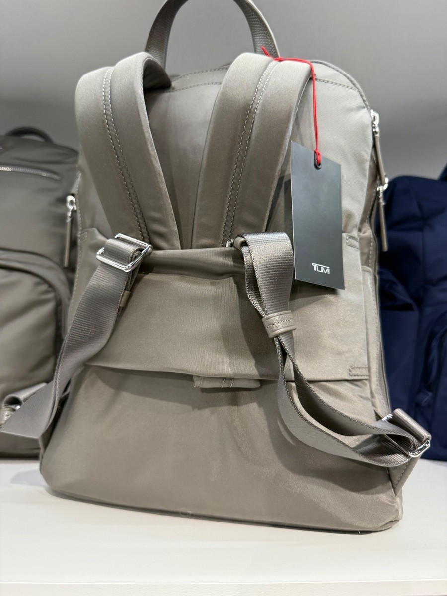 NEW Tumi Voyageur HARRIET 14.25” Nylon Laptop Backpack - ZINC w