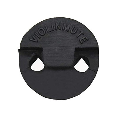 Violin/Viola Double Hole Mutes for Violin Practice Tourte Style Fiddle Muffler