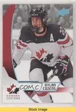 2019 Upper Deck Team Canada Juniors Blue Dylan Cozens #11 READ o1h