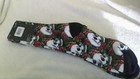 NWT Ed Hardy 2-Pr Mens Cushioned Crew Socks Y2K Rose Flame Skull Shoe Size 6-12 — photo 3