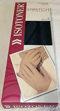 Isotoner Stretch Classics Women s Gloves Black Fleece Lined One Size XL NOS A6