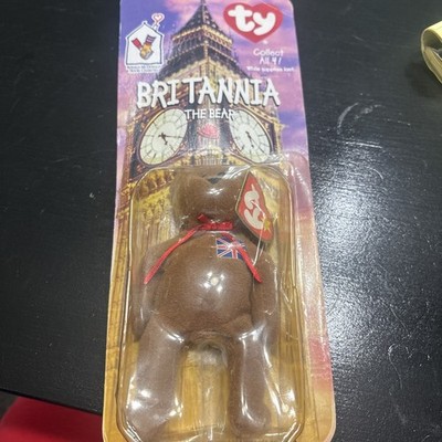 BRITANNIA THE BEAR WITH 2 ERRORS
