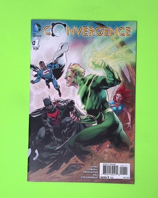 Convergence #1 2015 DC Comics High Grade Comic Book W343-261