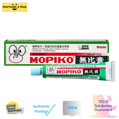1 x Mopiko Ointment Salap 20g the Insect Mosquito Bites Relief Itching Cream