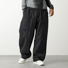 Y-3 Yohji Yamamoto Classic Refined Nylon Cargo Pants Black H63050