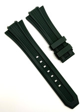 Zenith Defy Skyline 26mm x 18mm Green Rubber ...