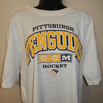 Pittsburgh Penguins NHL CCM Hockey white color classic shirt VK11165