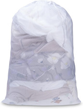 Large Mesh Laundry Bag 24 36inch Heavy Duty Mesh Laundry Bag Drawstring Lockable