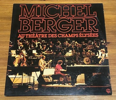 MICHEL BERGER im Théâtre des Champs Elysées - 33 Türme Vinyl, 2xLP Frankreich 1980