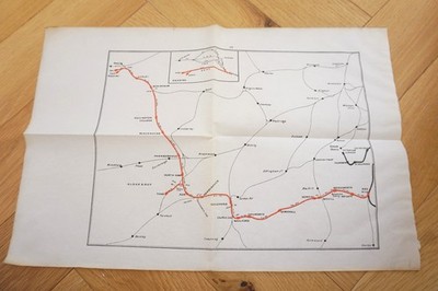 1905 South Eastern & Chatham Eisenbahn Karte Lesen Redhill Farnborough Guilford