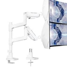 ARES WING Dual Monitor Mount for 17-49 Inch Ultrawide Heavy Duty Cu... Fast Ship